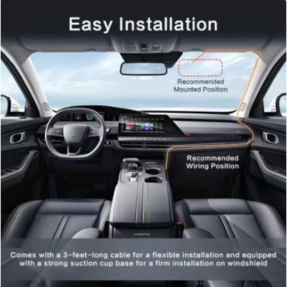 Dash cam |Vehical Camera |1080P FHD & 170-degree wide-angle lens - Dude Essentials