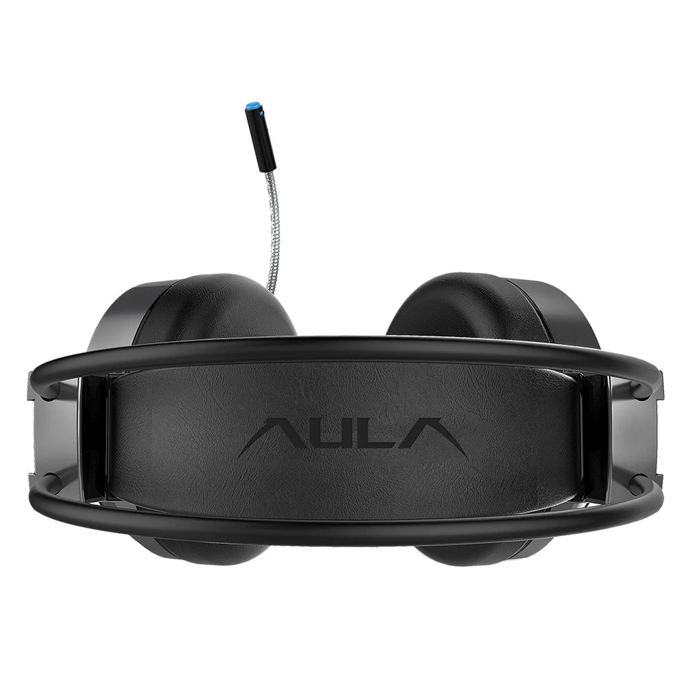 AULA S608 Wired Gaming Computer Headset USB/3.5mm RGB Backlight - Dude Essentials