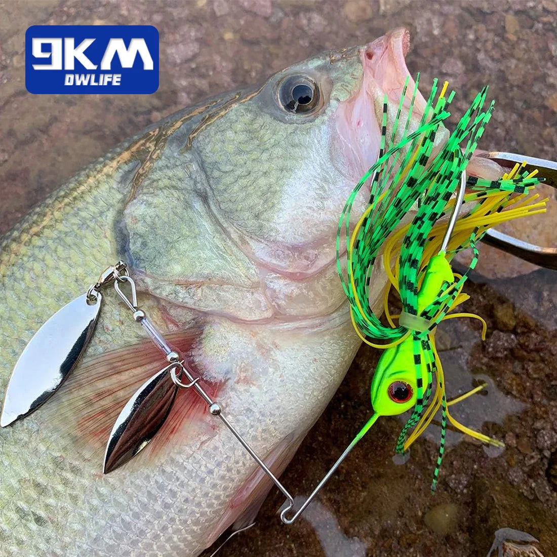 Jig Fishing Lures Bass Lure Freshwater Swim Baits for Bass Fishing Lure - Dude Essentials
