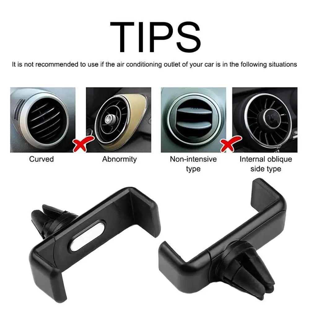 Car Air Outlet Mount Clip Interior Car Phone Holder - Dude Essentials