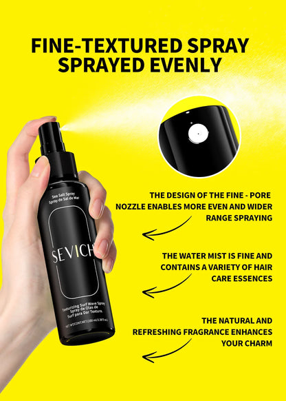 100ml Natural Sea Salt Spray For Hair - Dude Essentials