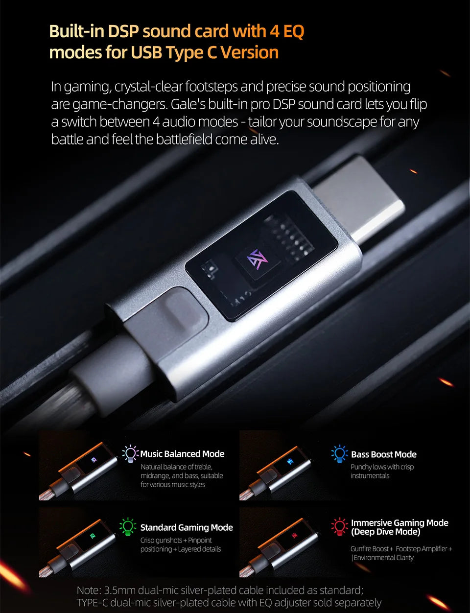KZ Gale In-Ear Gaming Earphones E-sports Bass Metal Earbuds - Dude Essentials