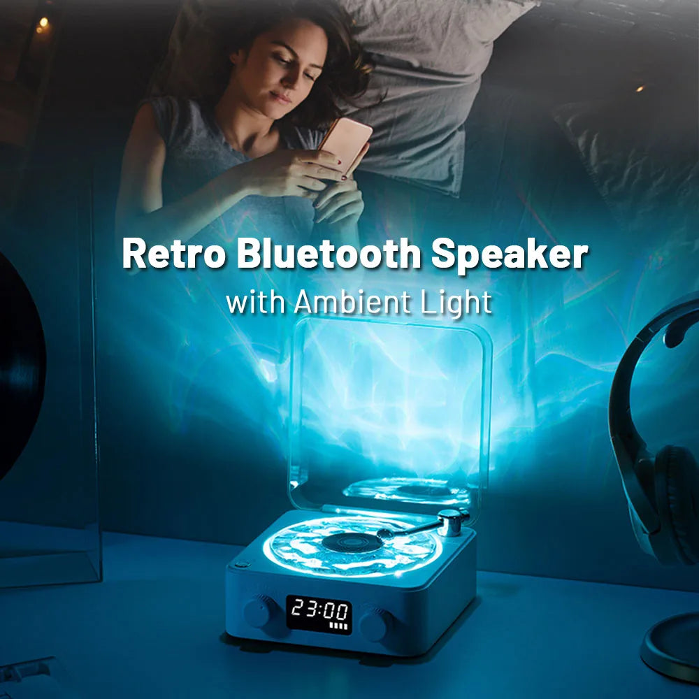 Mini Retro White Noise Bluetooth Speaker Portable Vintage Sleep Aid Bluetooth Speaker