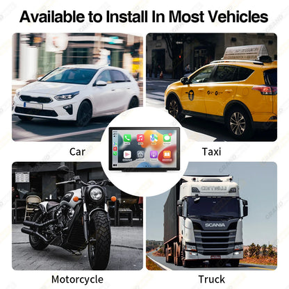 9 inch Car Radio Multimedia Video Player CarPlay Android Auto IPS Touch Screen AUX Input - Dude Essentials