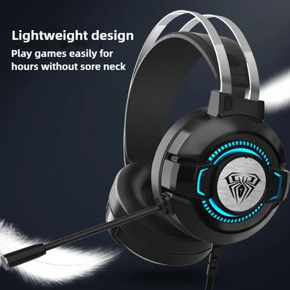 AULA gamer USB Headset 7.1 Channel Wired Headphone