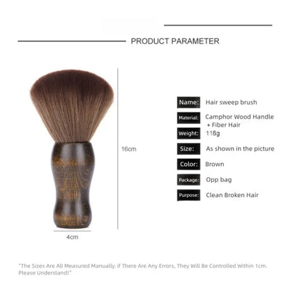 Large Hair Cutting Neck Duster Brush - Dude Essentials