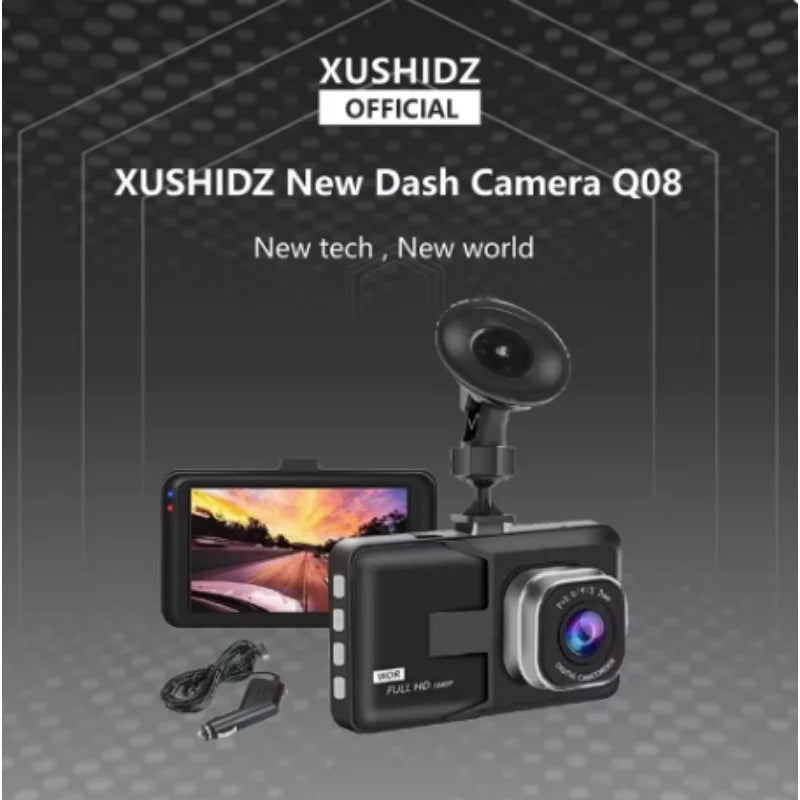 Dash cam |Vehical Camera |1080P FHD & 170-degree wide-angle lens - Dude Essentials