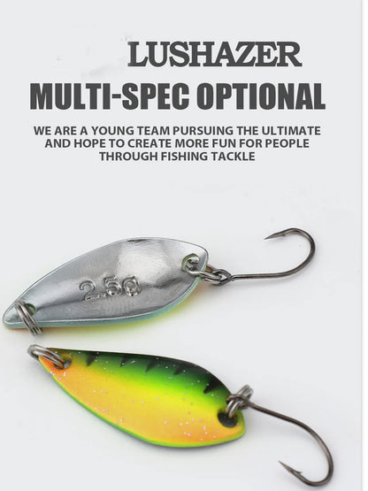 2.5g/3.5g/5g Fishing Kit Jig Spoon Lure Bait Set - Dude Essentials