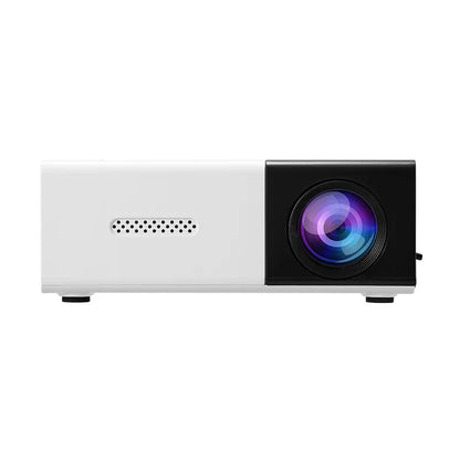 Portable Mini Projector with Full HD 1080P Support (Includes Remote Control)