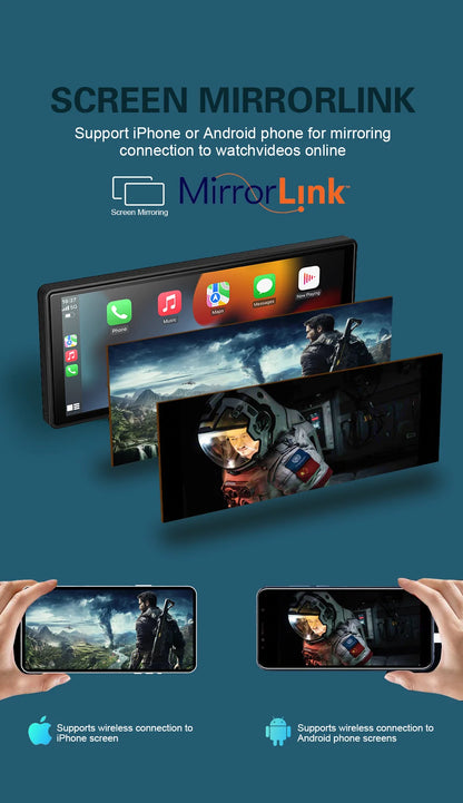 Universal Portable Carplay for Car Screen, Wireless Carplay Screen - Dude Essentials