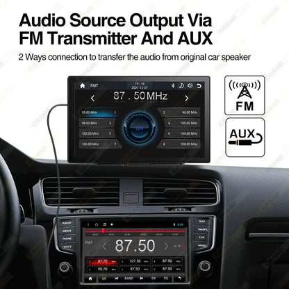 9 inch Car Radio Multimedia Video Player CarPlay Android Auto IPS Touch Screen AUX Input - Dude Essentials
