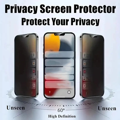 5Pcs Full Cover Anti Spy Screen Protector - Dude Essentials