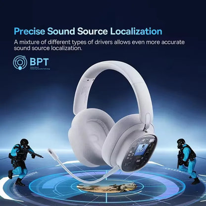 GH02 Wireless Gaming Headsets with Mic Headphones Bluetooth 5.3