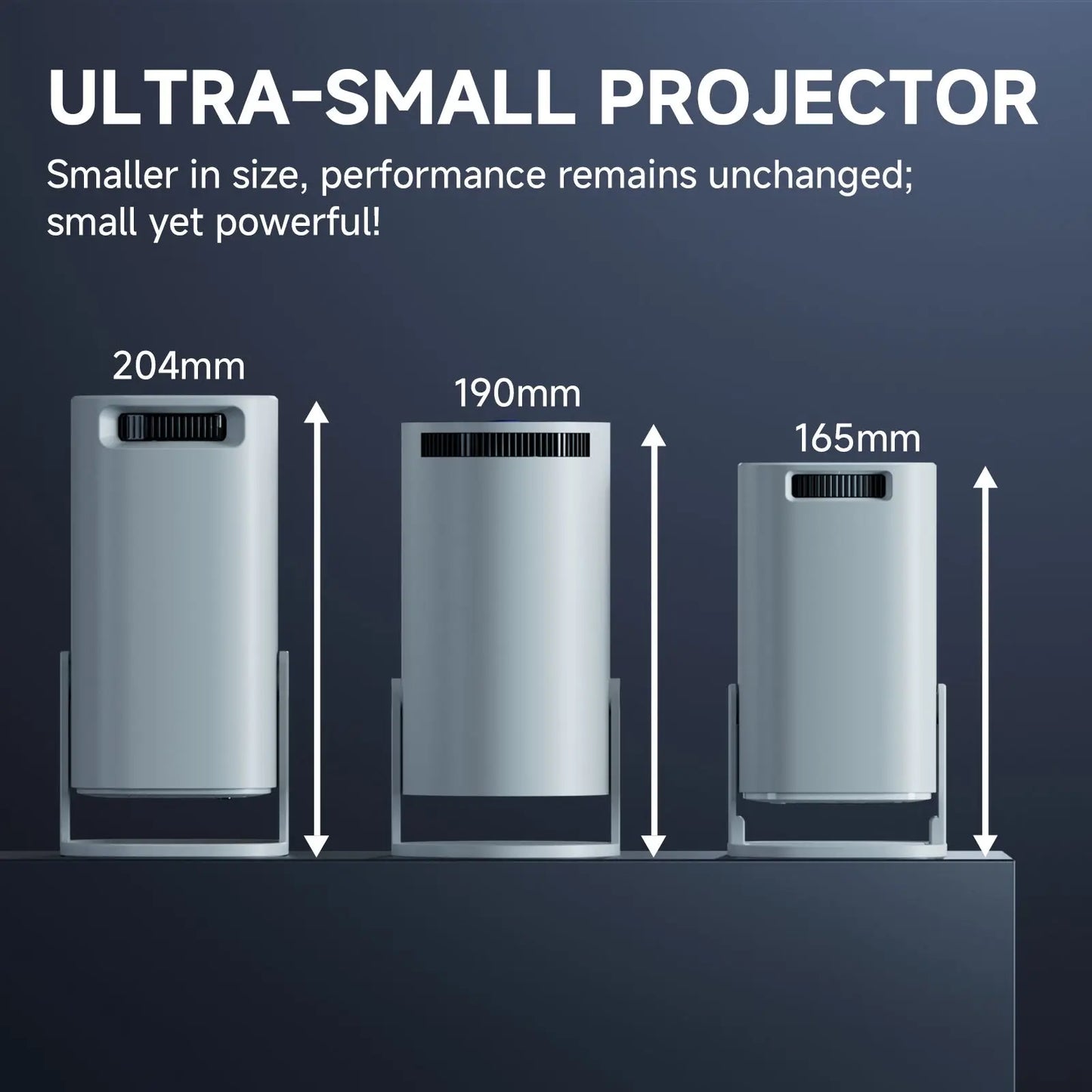 P30PRO Android 14 Smart Mini Projector Supports 4K HD Video