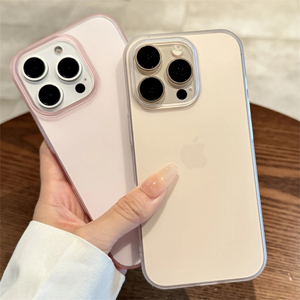 Soft Matte Candy Transparent Phone Case - Dude Essentials