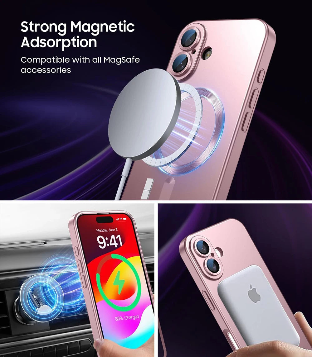 For Magsafe Magnetic Wireless Charge Phone Cases - Dude Essentials