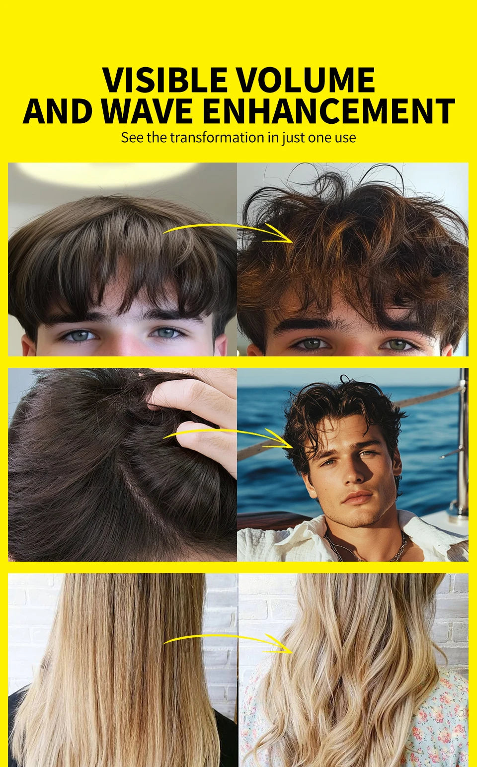 100ml Natural Sea Salt Spray For Hair - Dude Essentials