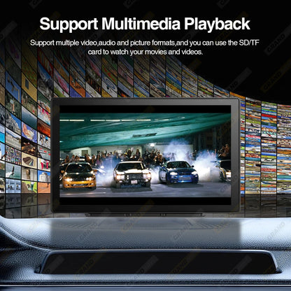 9 inch Car Radio Multimedia Video Player CarPlay Android Auto IPS Touch Screen AUX Input - Dude Essentials