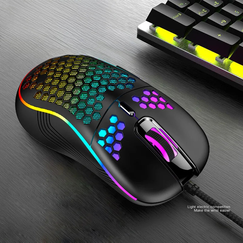 Xiaomi 2.4G Wireless Gaming Mouse Portable Wired Mouse RGB Lighting - Dude Essentials