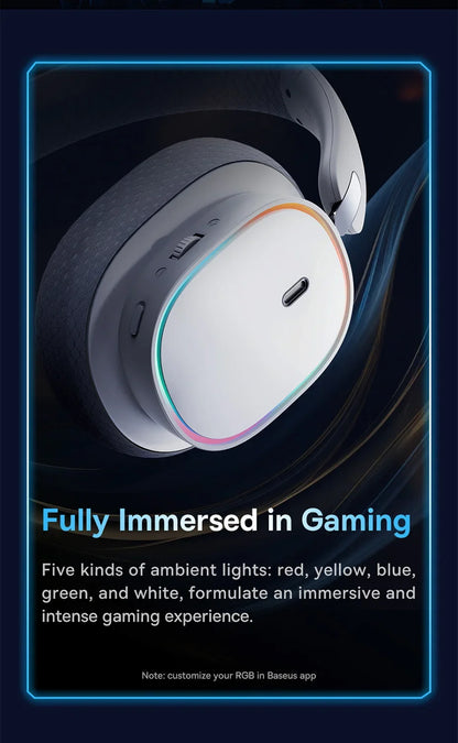 GH02 Wireless Gaming Headsets with Mic Headphones Bluetooth 5.3