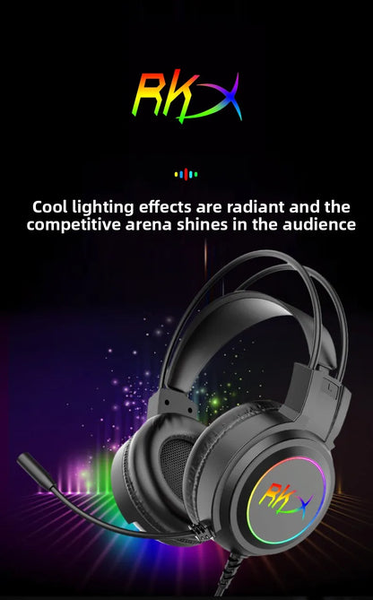 Gaming headset headset computer wired headset - Dude Essentials