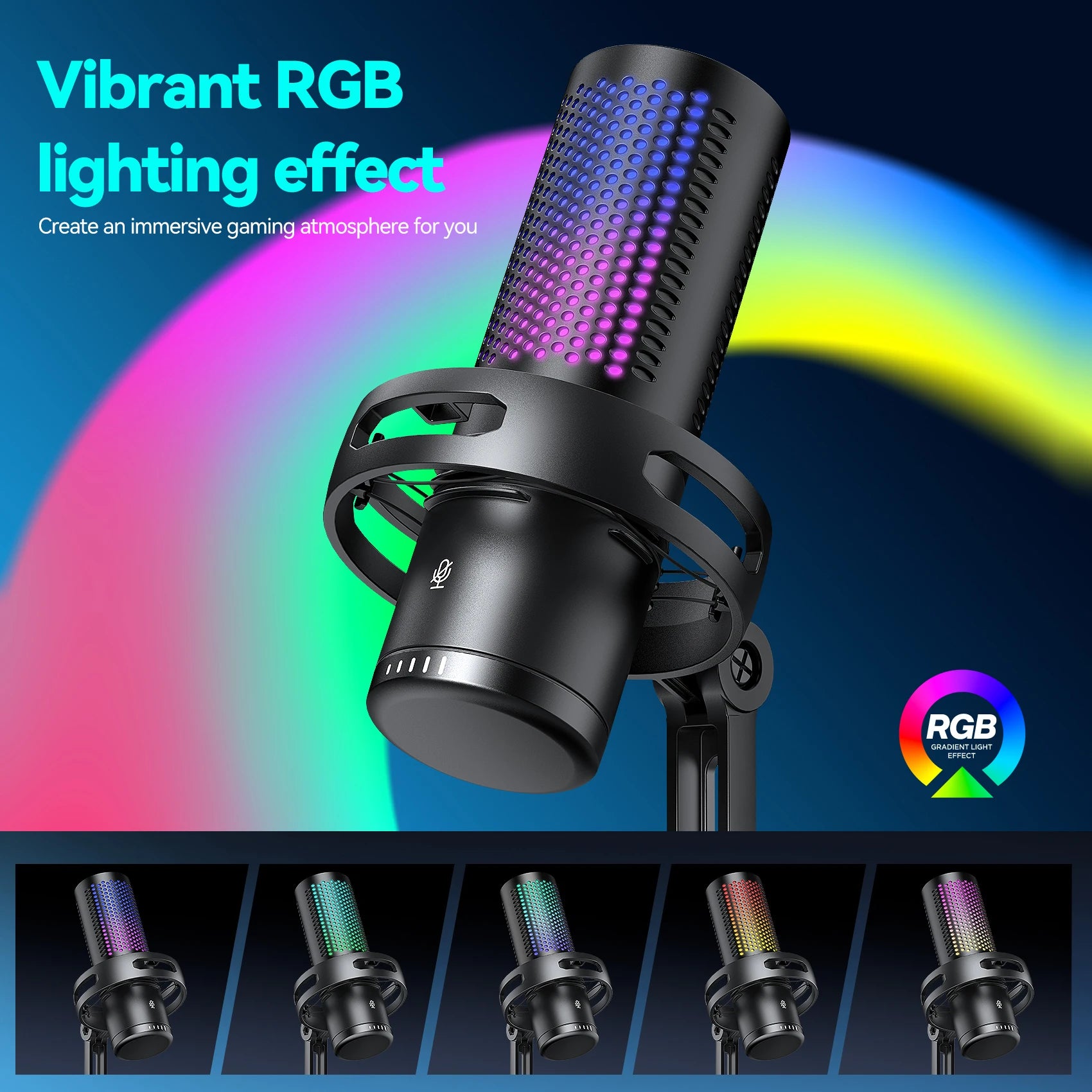 Gaming Microphone Professional Condenser Mic PC Laptop Computer - Dude Essentials