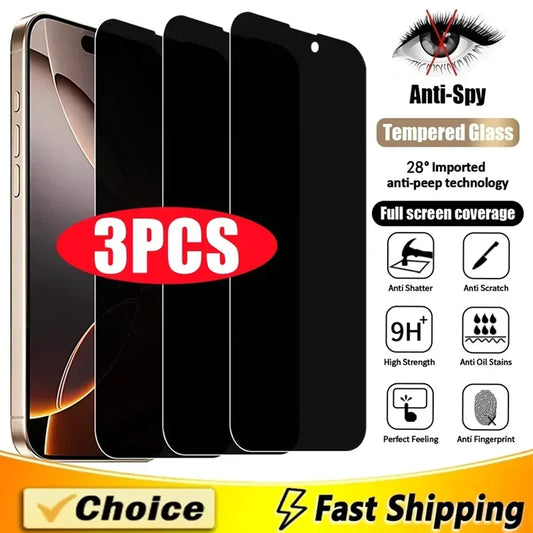 3Pcs Privacy Screen Protector - Dude Essentials