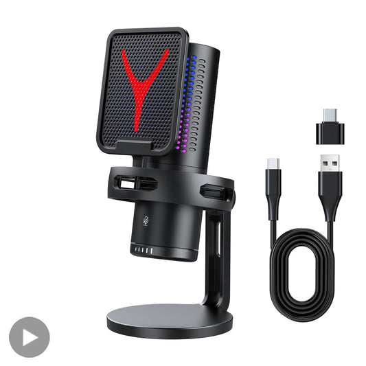 Gaming Microphone Professional Condenser Mic PC Laptop Computer - Dude Essentials
