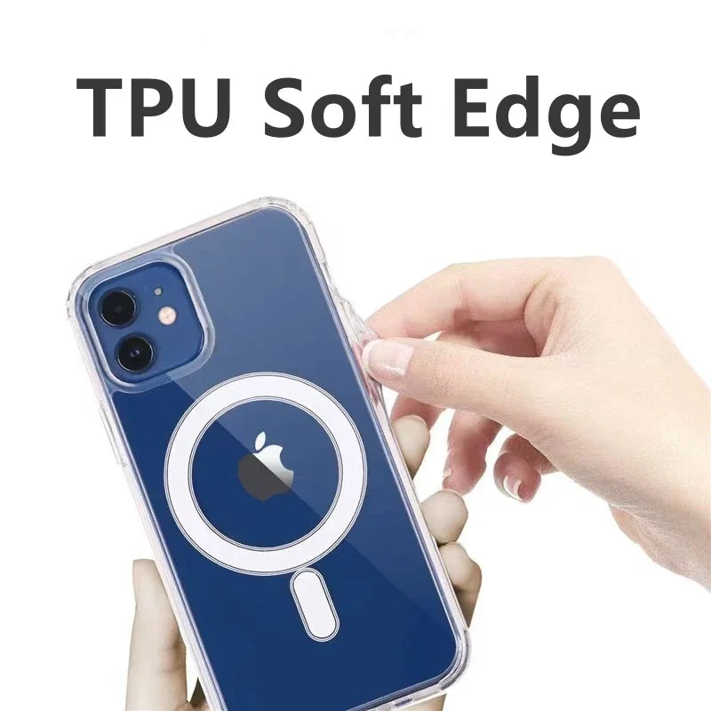 Original Magnetic Transparent Phone Case - Dude Essentials